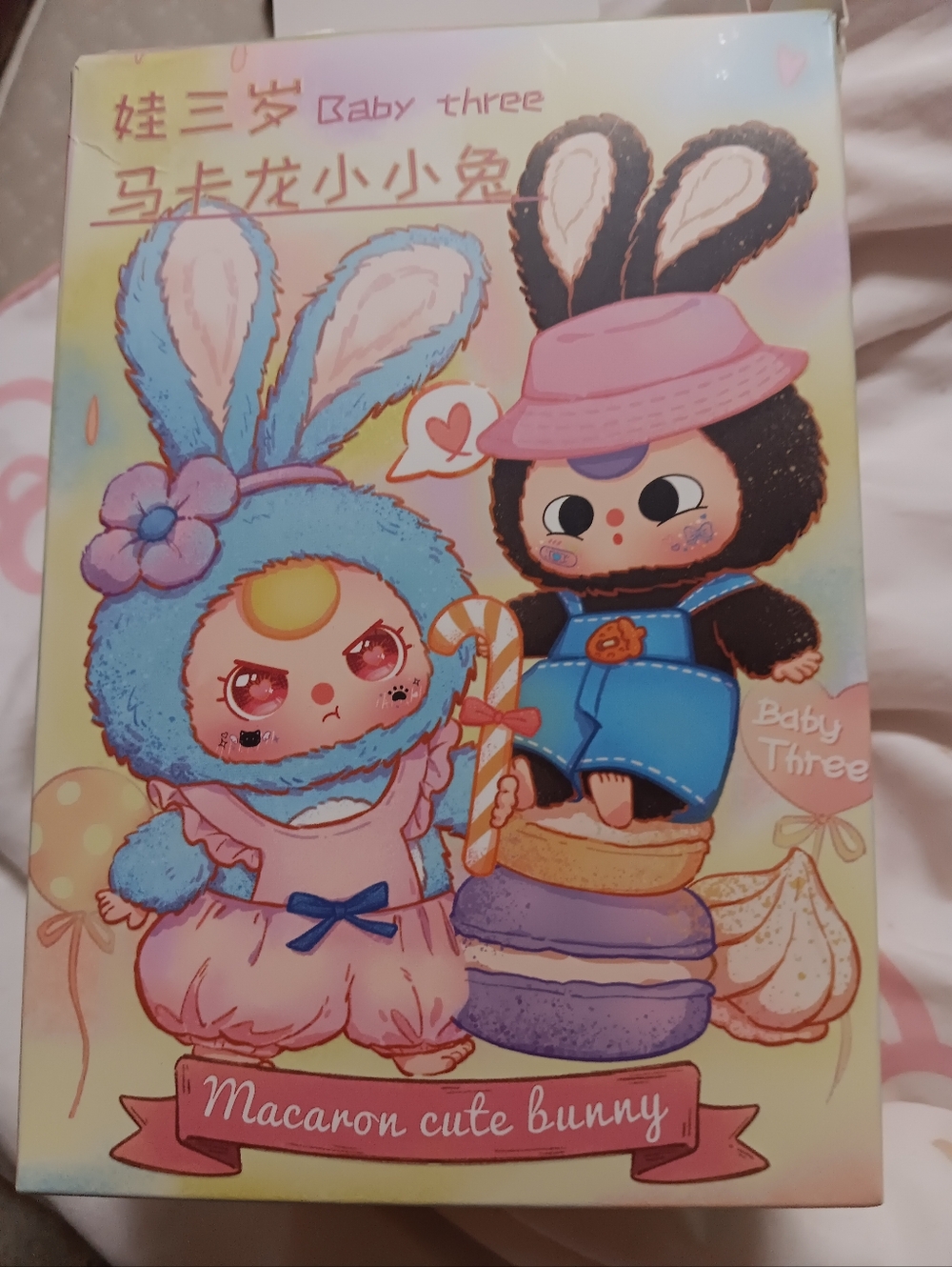 Baby Three Macaroon Cute Bunny